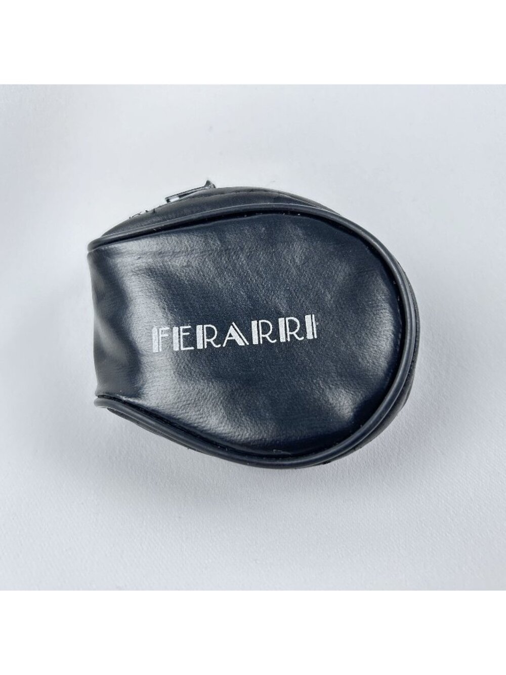 Ferrari Car Folding Sunglass Case Black Zip Pouch Case Only